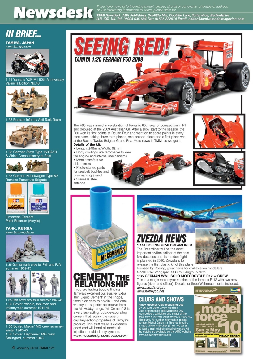 Tamiya Model Magazine 171 (2010.01)